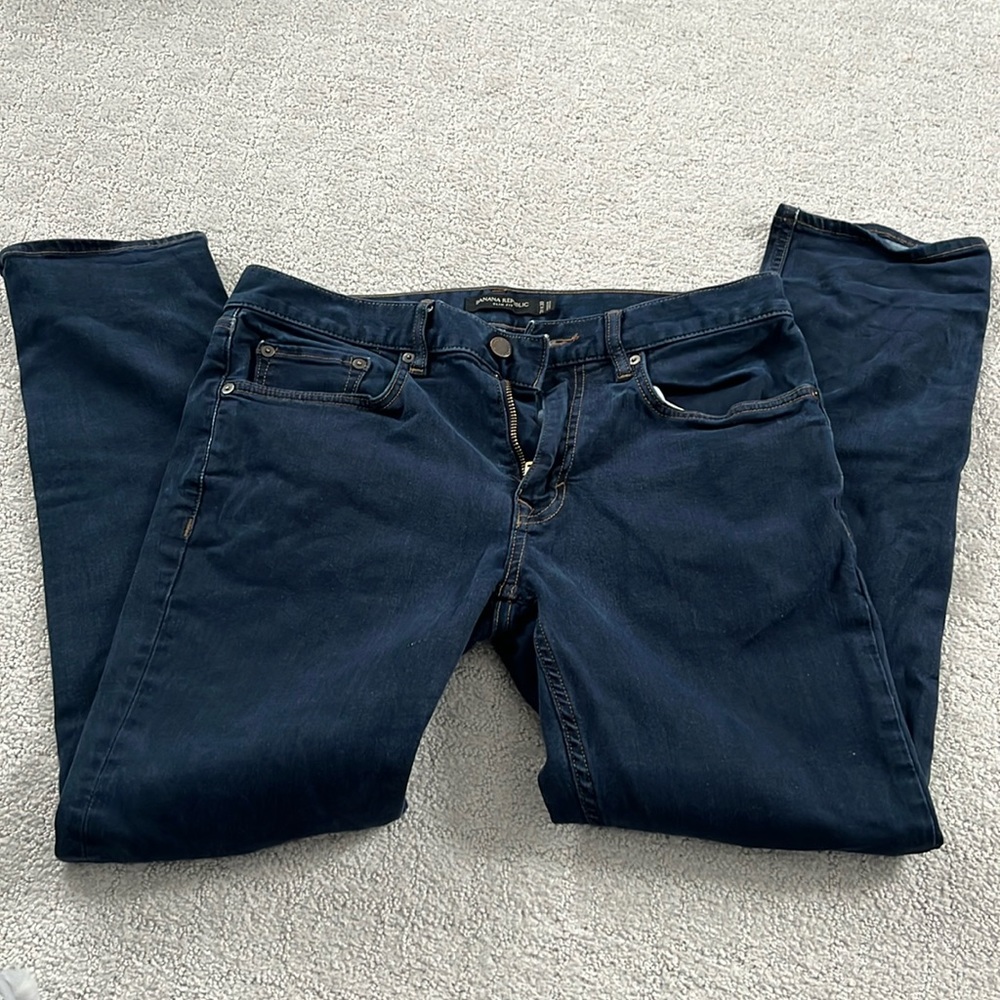 Banana Republic Slim Fit Dark Wash Jean